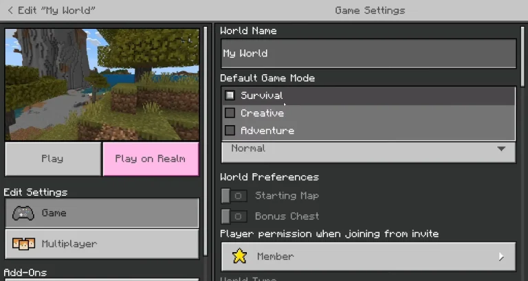 Creative Mode in Minecraft