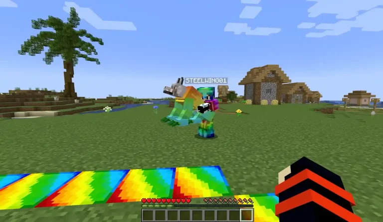 Minecraft APK Game View